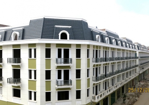 Ngói màu cao cấp tại Khu đô thị Phú Lương